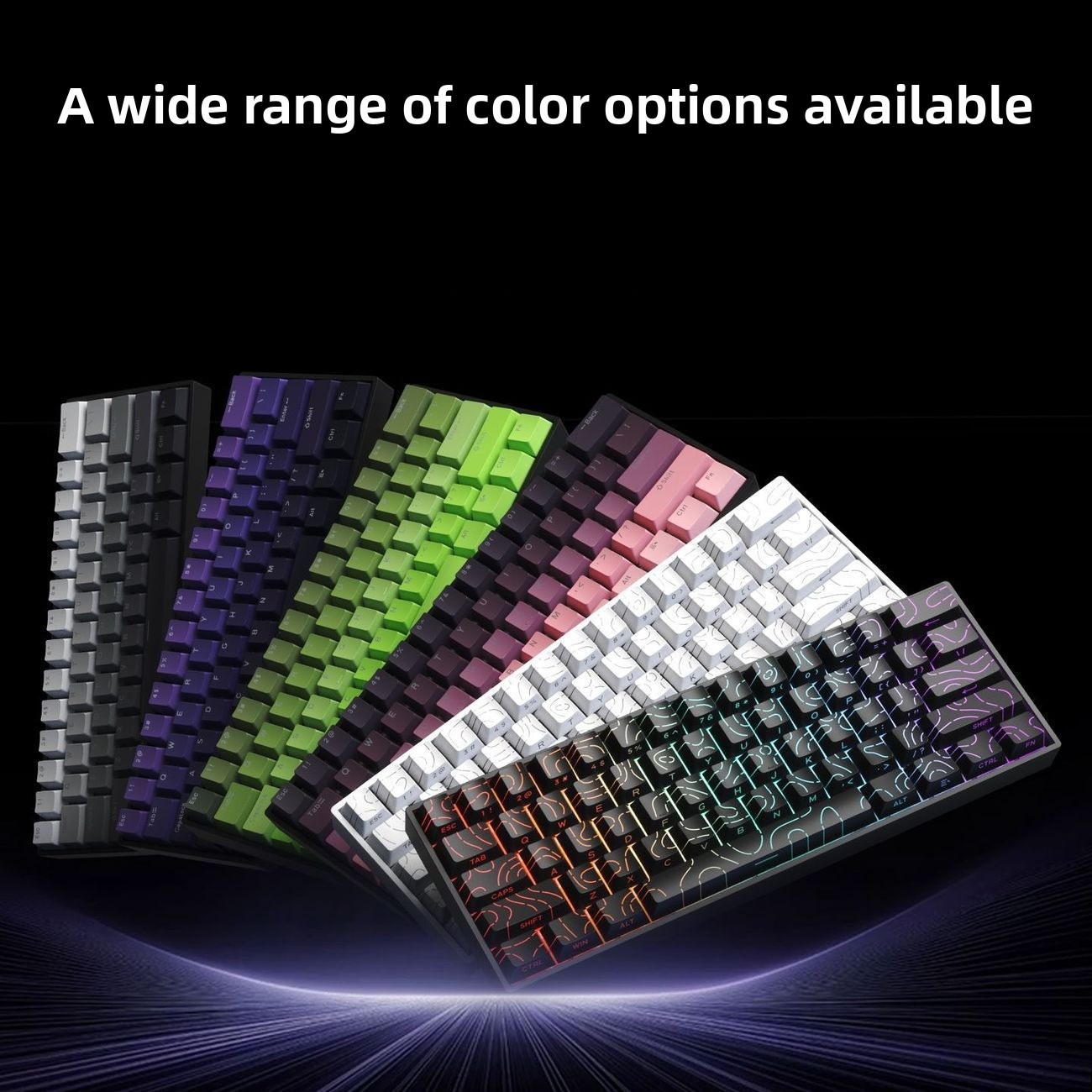 Clavier mécanique sans fil Blu - Gaming Keyboard Hot Swappable avis et prix