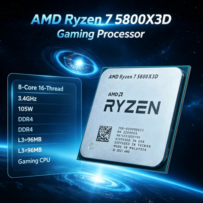 Processeur AMD R7 5800X3D 96 M - Amd Cpu Ryzen 7 avis et prix